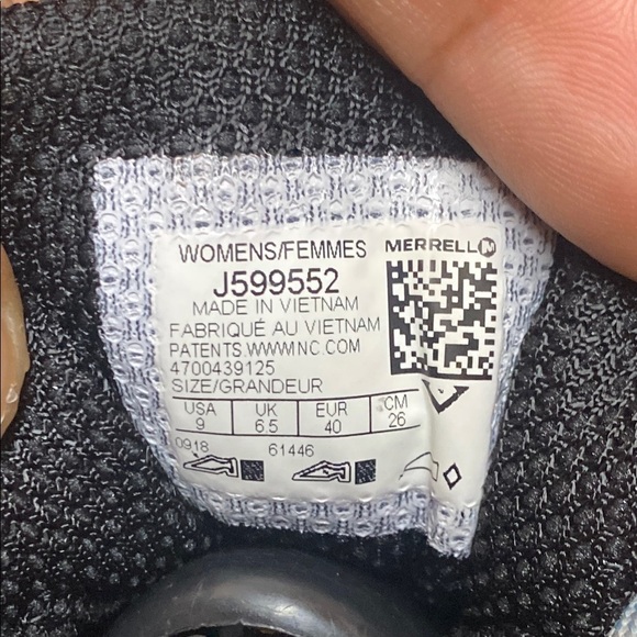 Merrell Siren Edge Q2 “Blue Gray Black” Waterproof Trail Running Sneakers - Picture 16 of 16